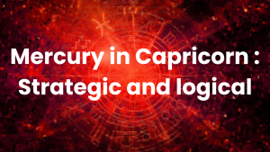 Read more about the article Mercury in Capricorn : Strategic and logical